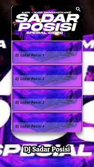 DJ Sadar Posisi Screenshot 1