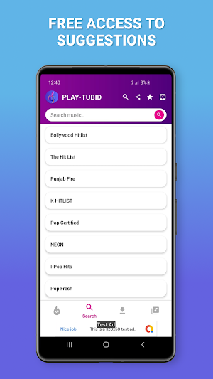 Tube Play Music Mp3 Downloader Screenshot 1