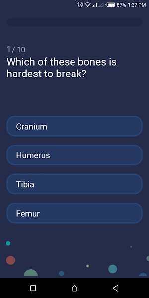 Izzy Quiz Screenshot 1