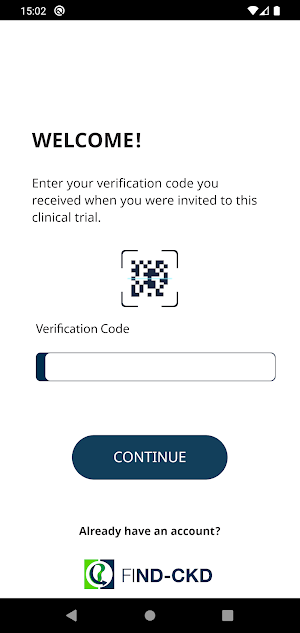 FIND-CKD Mobile Clinician App Screenshot 0