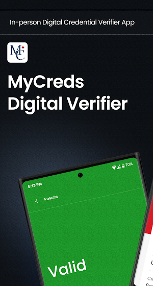 MyCreds Digital Verifier Screenshot 0