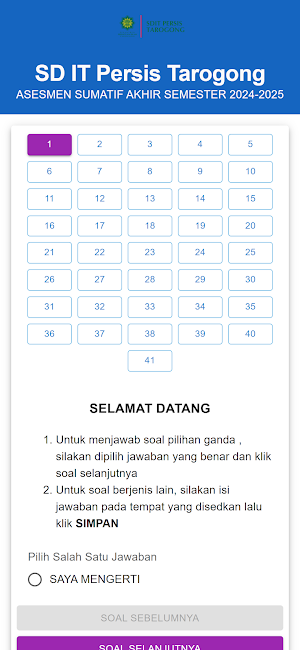 SD IT Persis Tarogong Screenshot 1