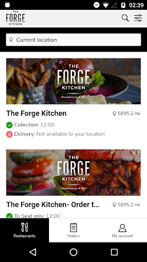 The Forge Kitchen Screenshot 0
