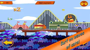 Cat Tsunami: Surf's Up Screenshot 1