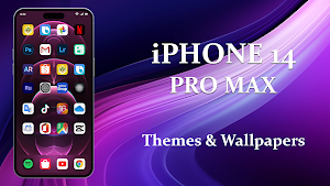 iPhone 14 Pro Max Launcher Screenshot 0