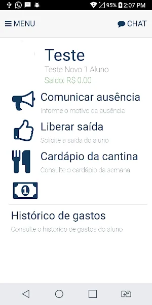 Aluno Seguro Screenshot 0