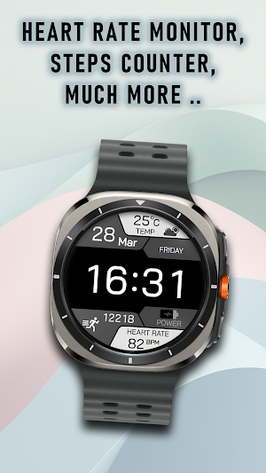 Wave Fury Watch Face Screenshot 1