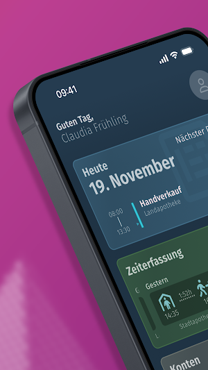 Noventi Flex Mitarbeiter App Screenshot 2