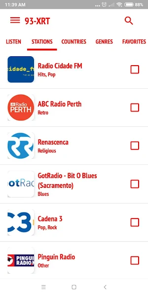 WXRT Radio Chicago 93.1 Screenshot 3