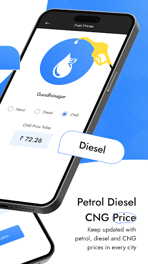 Daily Petrol Diesel CNG Price Screenshot 2