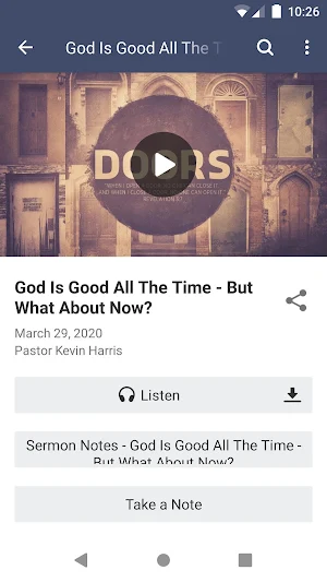 Cooper City Church of God App Screenshot 2