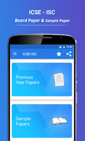 ICSE & ISC Sample Paper , Board Exam Paper Screenshot 0