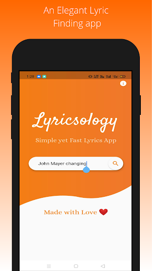 Lyricsology - An Elegant Lyric Screenshot 0