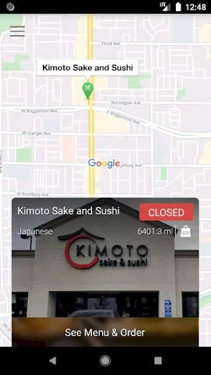 Kimoto Sake and Sushi Screenshot 1