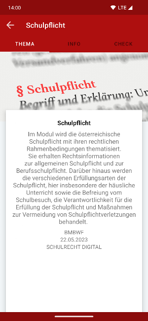 Schulrecht Screenshot 1