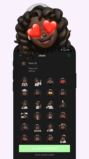 Stylish Girl Memojis Screenshot 2