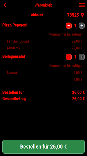 SLICE OFF Pizza & Burgerbar Screenshot 1