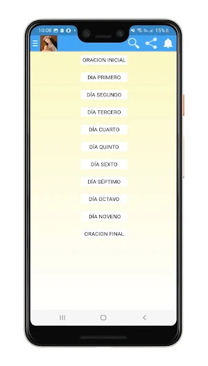 Novena a Santa Rosa de Lima Screenshot 2