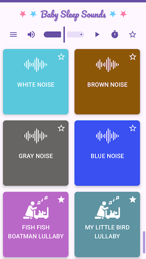 Baby Sleep Sounds & Lullabies Screenshot 3