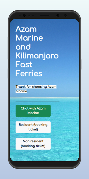 Azam Marine - Booking Ticket Screenshot 0