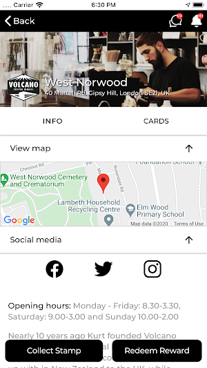 Volcano Coffee Works Screenshot 2