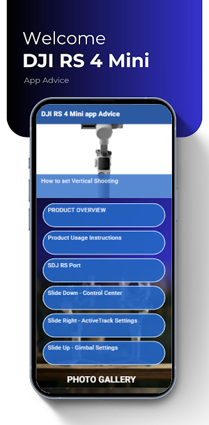 DJI RS 4 Mini app Advice Screenshot 3