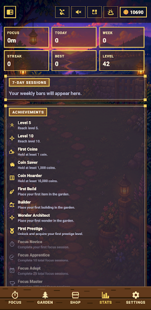Focus Garden Screenshot 3