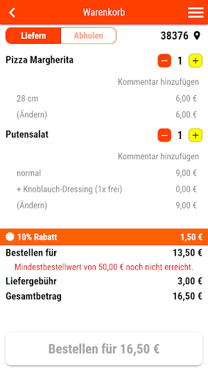 Pizzeria Royal Braunschweig Screenshot 1