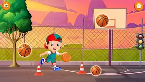 Basketball trick shot game Screenshot 1