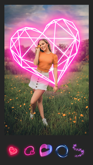 Neon Photo Editor - Photo Effects, Collage Maker Screenshot 1