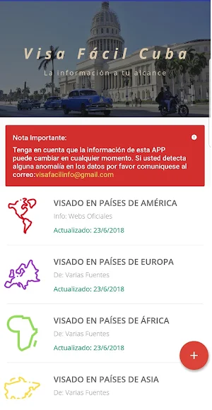 Visa Fácil Cuba Screenshot 0