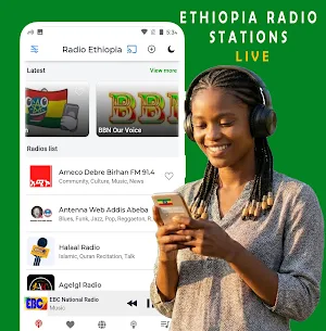 Ethiopia Radio Fm: Live-Music Screenshot 0