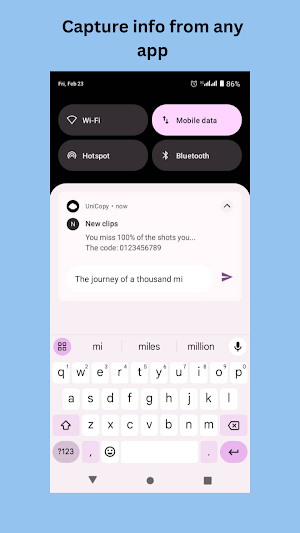 UniCopy: Universal Clipboard Screenshot 3