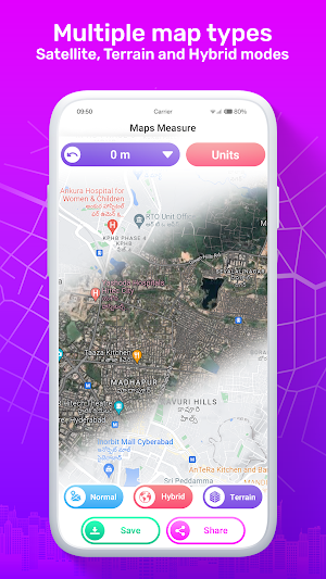 GPS Area Measure Calculator screenshot 3