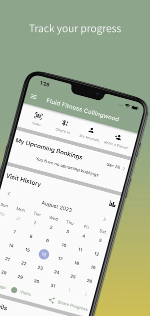Fluid Fitness Screenshot 1