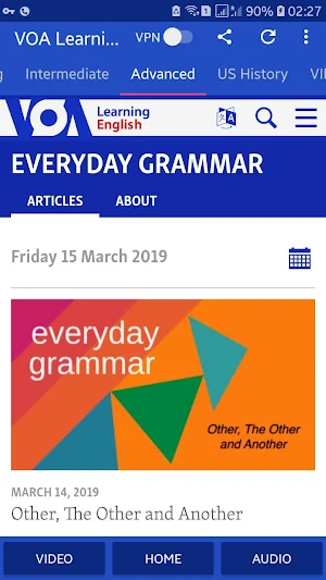 VOA Learning English Method Screenshot 2