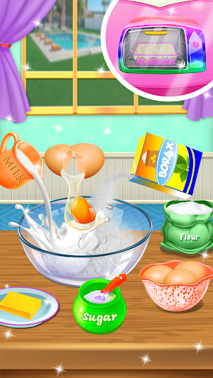 Makeup Kit cakes Makeup Games Screenshot 2