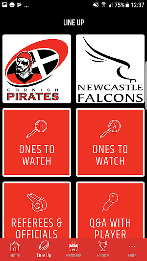 Cornish Pirates Rugby Club Screenshot 2