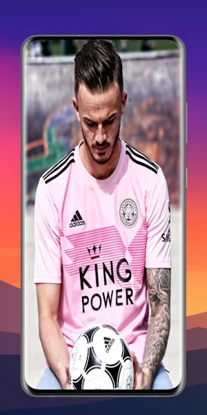 James Maddison 4K Wallpaper Screenshot 3