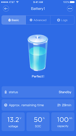 Lithium Battery Screenshot 1