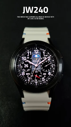JW240 jwstudio watchface Screenshot 0