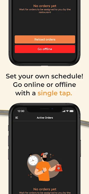 Great Food Courier Screenshot 3
