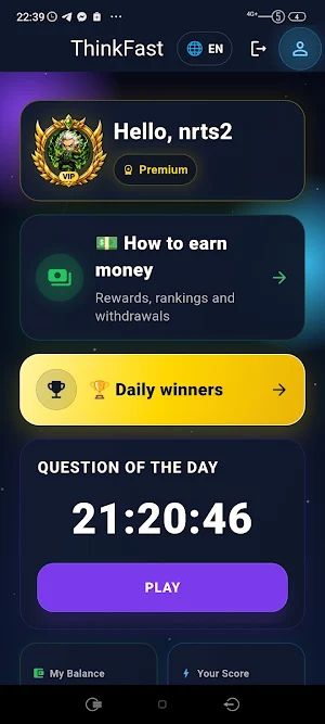 ThinkFast Screenshot 0