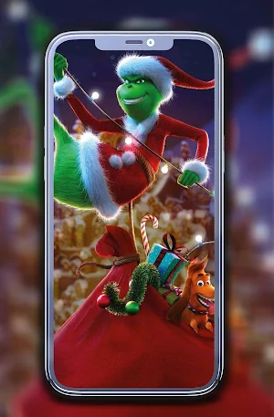 The Grinch Christmas wallpaper Screenshot 2