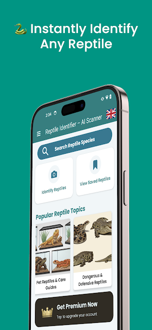 Reptile Identifier AI Scanner Screenshot 0