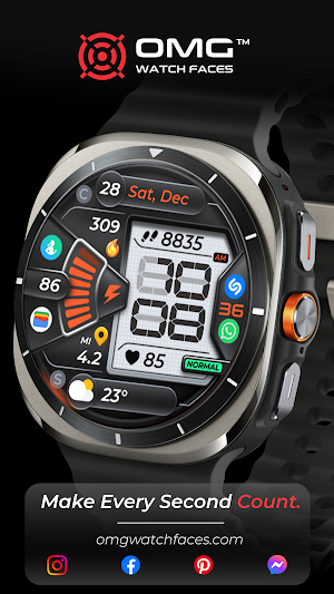 OMG 332 Sport Digital Watch Screenshot 3