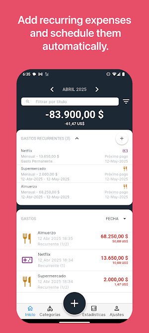 Expenses Champ Screenshot 3