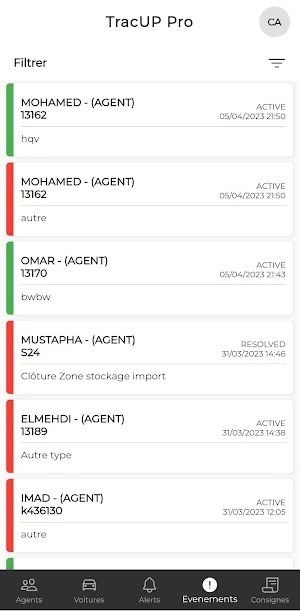 TracUP PRO Screenshot 2