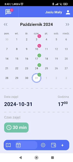 Szkoła Nauki Pływania RYBKA Screenshot 2