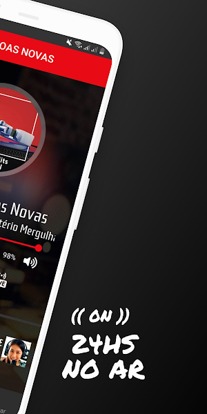 Web Rádio Boas Novas Screenshot 1